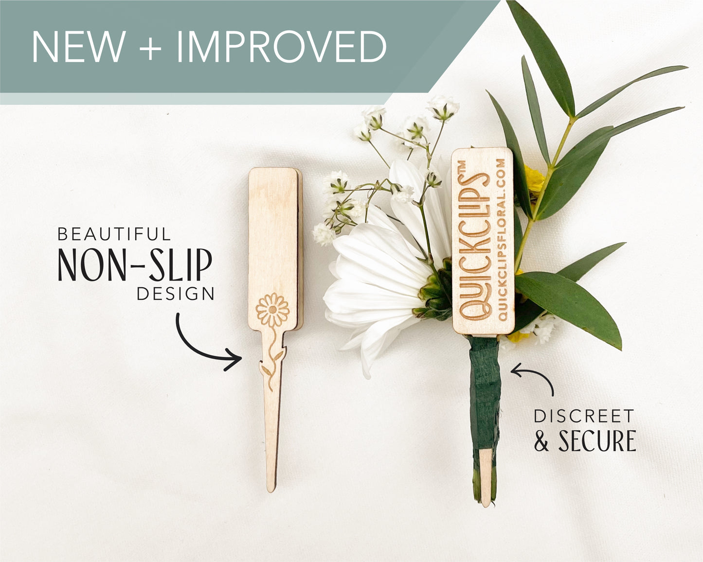 Custom Engraved QuickClips | *FLORIST DISCOUNT*