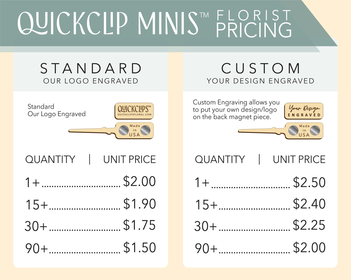 QuickClip Minis | *FLORIST DISCOUNT*