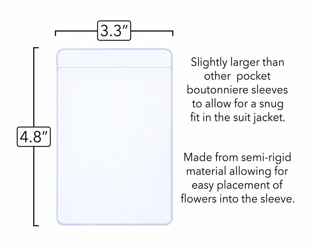 Pocket Boutonniere Sleeve