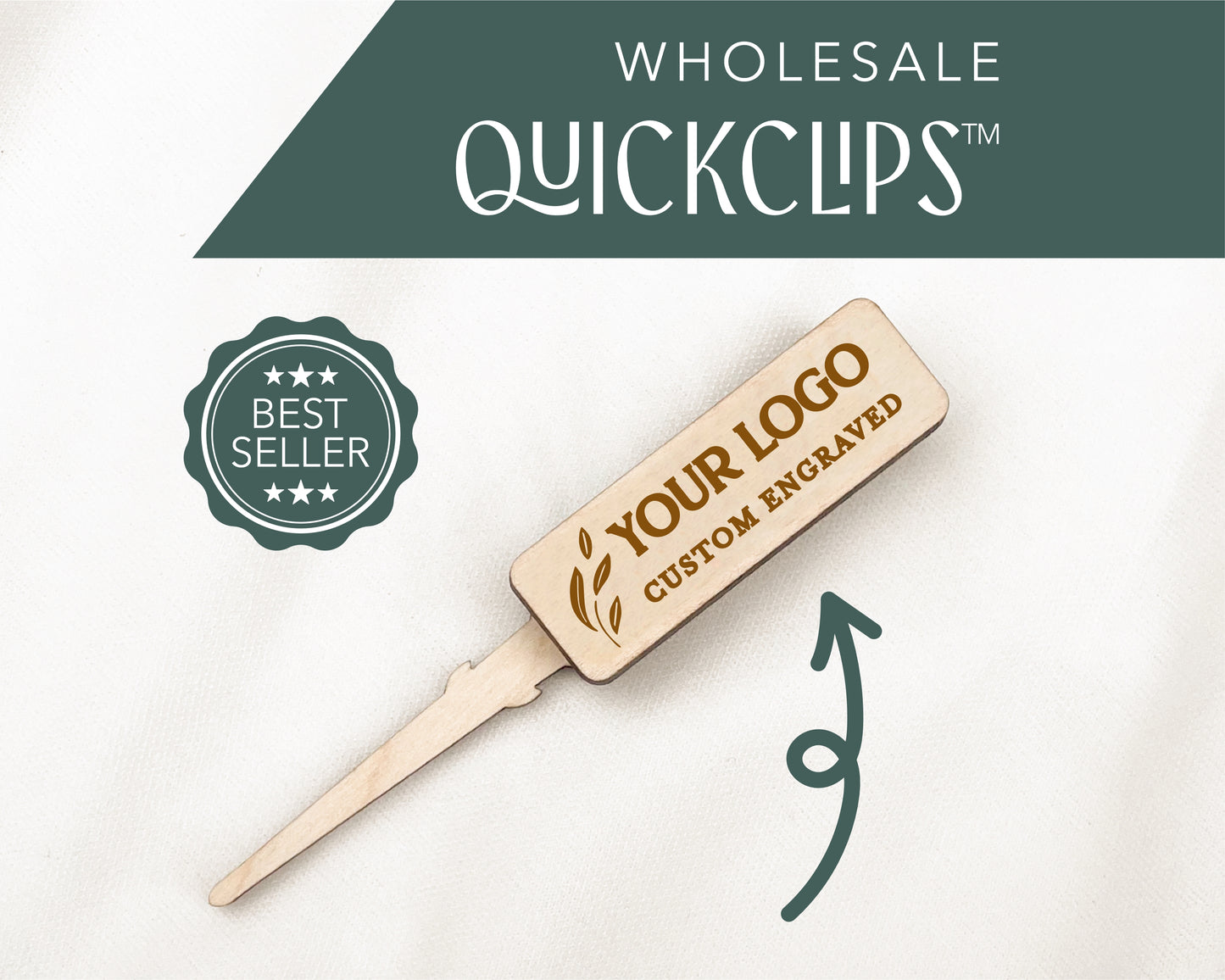 Custom Engraved QuickClips | *WHOLESALE DISCOUNT*