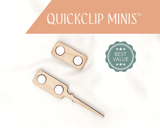 QuickClip Minis | Magnetic Boutonniere Clip