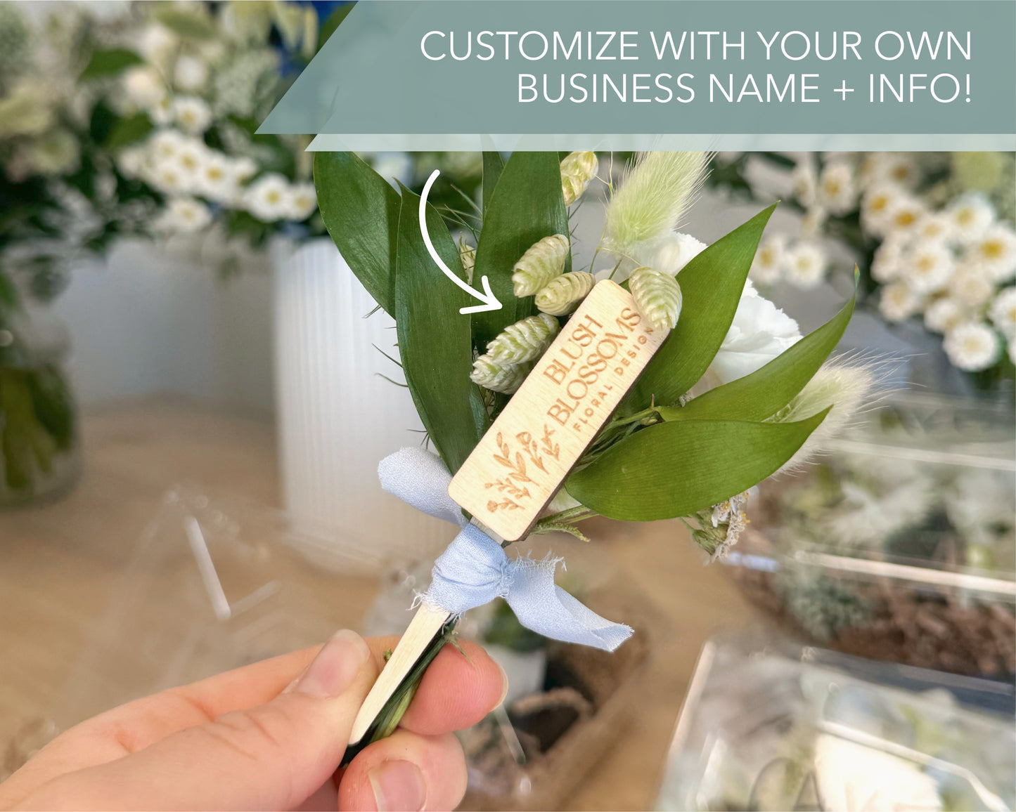 Custom Engraved QuickClips | *FLORIST DISCOUNT*