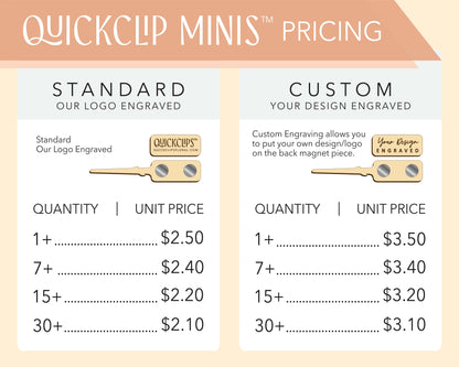 QuickClip Minis | Magnetic Boutonniere Clip